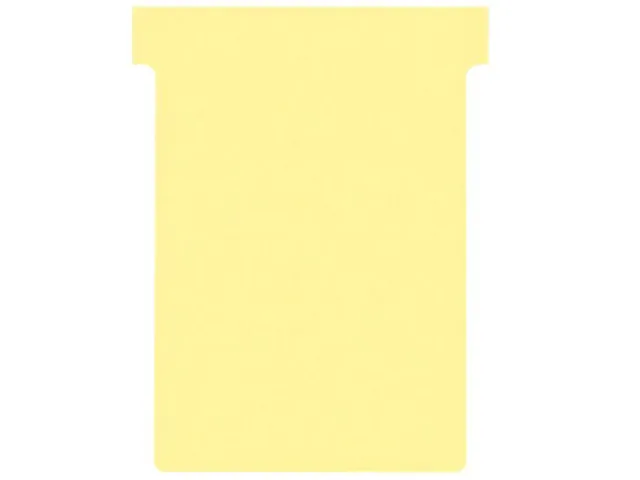 Planbord T-kaart Nobo nr 3 80mm geel