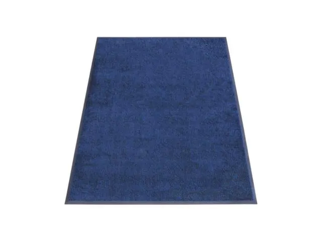 Schoonloopmat Binnen Klasse Bfl/s1 High-Twist-Nylon 115x180 Blauw