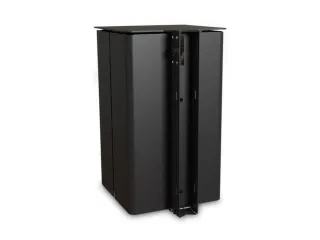 combi-asbak,HxBxD 537x325x388mm,afvalbak inhoud 35l,romp staal RAL7016 - 6