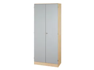 kantoorkast,HxBxD 2004x800x420mm,4xhouten vloer,golfgreep - 1