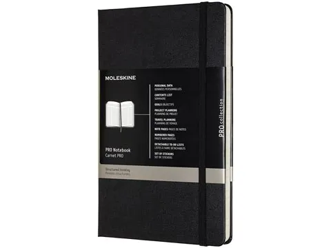 Notitieboek Hard professional A4 Zwart