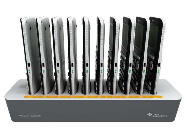 Oplaadstation voor TI-84 Plus CE voor 10 stuks