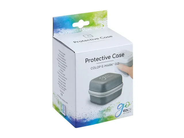 Beschermetui Colop E-mark Go grijs