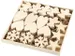 Ornament 9-11cm dikte 4mm triplex/pk90