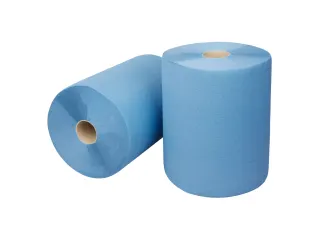 Poetspapier 108650 Euro perforatie Cellulose Blauw 3-Laags - 2