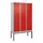 locker,HxBxD 2120x1200x500mm,3vak,vak B 400mm,cil.-slot,voetonderstel