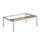 zitbank,v. garderobekast/lockersysteem,HxBxD 420x1185x800mm,hardhout