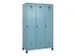 locker voor scheiding van kleding,HxBxD 1950x1200x500mm,3vak