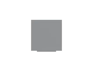 Whiteboard Rocada Skincolour 100x100cm agaatgrijs gelakt - 1