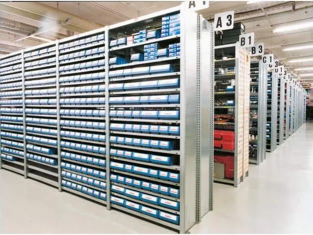 Rayonnage Complet Avec Bacs élément Suivant Hxlxp 1850x1008x624mm 64