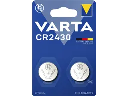 Batterij Varta knoopcel CR2430 lithium blister à 2 stuks