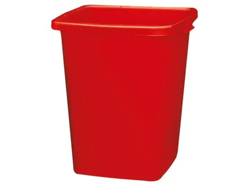 Multifunktionele Bak Pp 610x490x490mm 90 liter 2 Grepen Rood