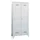 locker,HxBxD 1850x800x500mm,2vak,vak B 400mm,RAL7035,front RAL7016