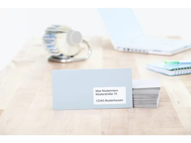 HERMA 10728 Etiketten gerecycled papier A4 70x36mm Wit 1920 stuks