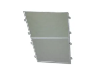 Zijwand,V. Overdekte Fietsenstalling,Aanbouw Links,Wand Polyester - 1