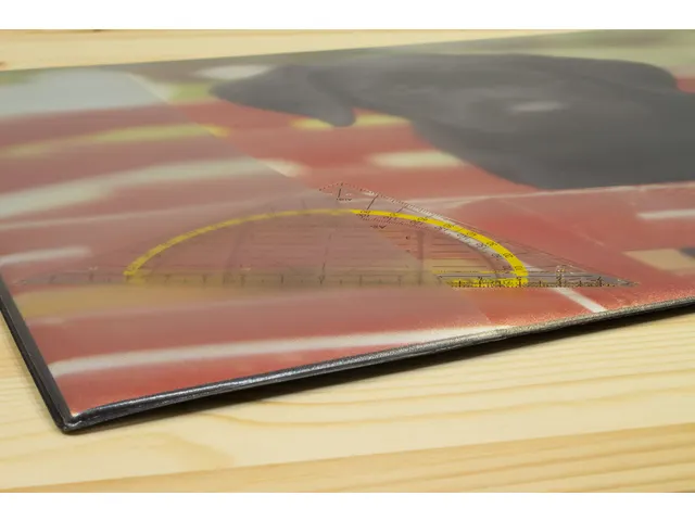 Bureauonderlegger Kangaro PP 38x58cm dessin Labrador Zwart