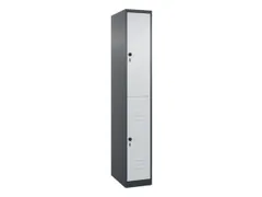 dubbeldekse locker,HxBxD 1850x300x500mm,1x2vak.,vak B 300mm
