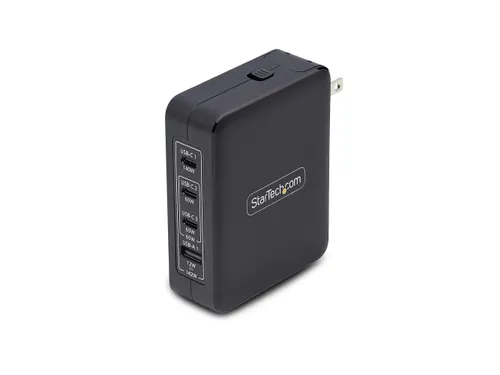 StarTech.com 140W USB-C Wandlader 3x USB-C/1x USB-A