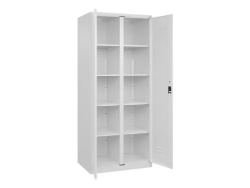 wasgoedverdeelkast,HxBxD 1850x800x500mm,vak B 400mm,cilinderslot