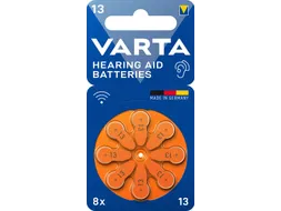Batterij VARTA hoortoestel 8x 13