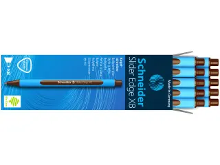 Schneider Balpen Slider Edge XB 1.4mm extra breed Bruin - 3