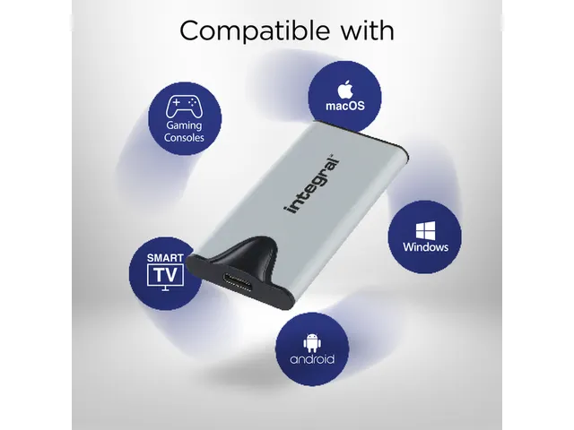 SSD Integral SlimXpress Portable USB-C 1To