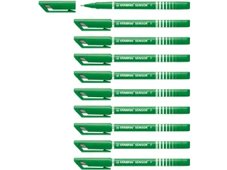 Fineliner Stabilo Sensor Groen 0.3Mm - 3
