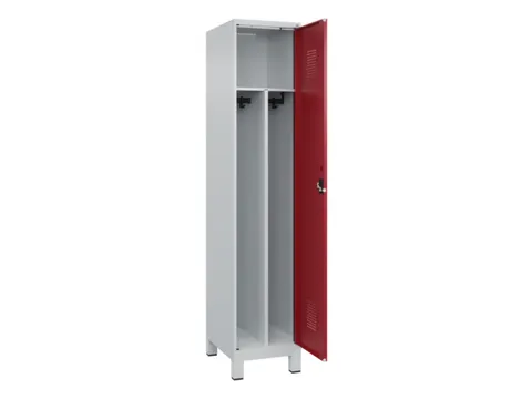 locker voor scheiding van kleding,HxBxD 1950x400x500mm,1vak
