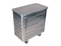 Bakwagen Van Aluminium Met Deksel 300kg 1430x1280x730mm 1050l