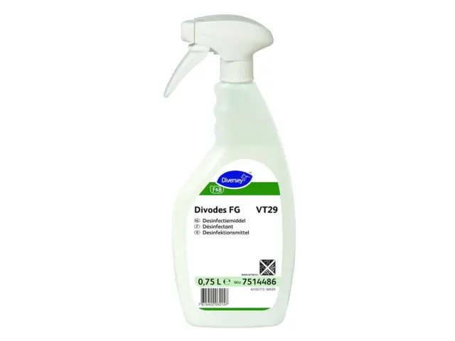 Diversey Divodes FG desinfectiemiddel, 750 ml, per pak 6 stuks