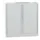 jaloeziedeurkast,HxBxD 1030x1200x430mm,2,5 OH,romp lichtgrijs