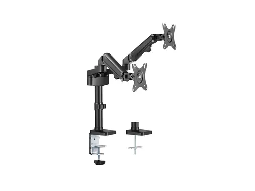 Monitorarm Neomounts DS70-750BL2 zwart 2 scherm 17-27 inch