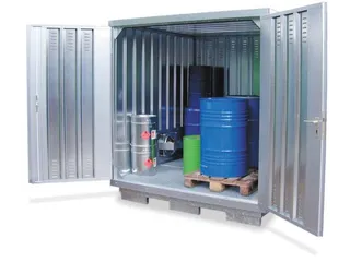 Container Voor Aquatoxisch en Brandbare Stoffen 2385x2075x2075mm - 1