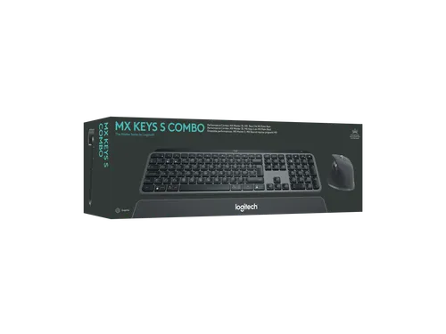 Logitech MX Keys S Combo toetsenbord en muis Azerty Frans