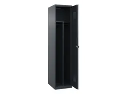 locker voor scheiding van kleding,HxBxD 1850x400x500mm,1vak
