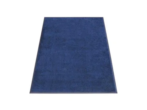 Schoonloopmat Binnen Klasse Bfl/s1 High-Twist-Nylon 115x180 Blauw