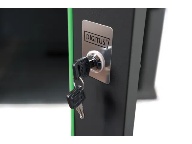 Digitus Unique 9U netwerkkast voor wandmontage 51x60x60cm Zwart