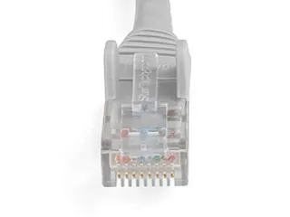 0,5m Lszh CAT6 Ethernet kabel 10GBE snagless RJ45 PoE UTP grijs - 2