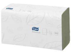 Tork 290179 Handdoek Singlefold H3 Z-vouw Advanced Groen 3750 vel