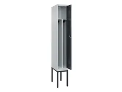 locker voor scheiding van kleding,HxBxD 2120x300x500mm,1vak