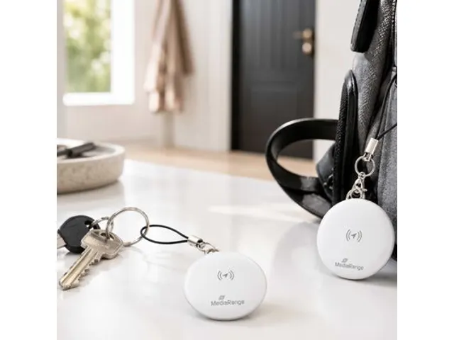MediaRange Smart Tracker/Item Finder voor Android en Apple 2 stuks
