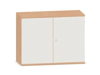 kantoorkast,HxBxD 770x1000x430mm,decor romp beuken,decor front wit - 1