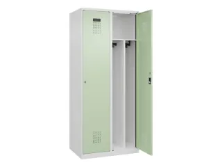 locker voor scheiding van kleding,HxBxD 1850x800x500mm,2vak - 1