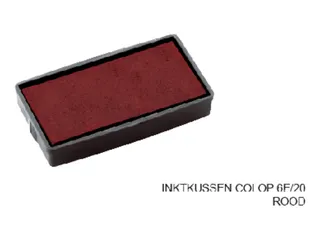 Stempelkussen Colop E/20 rood - 2