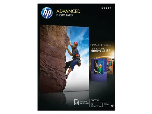 Hp Fotopapier Advanced Q5456a A4 250 Gram Glans