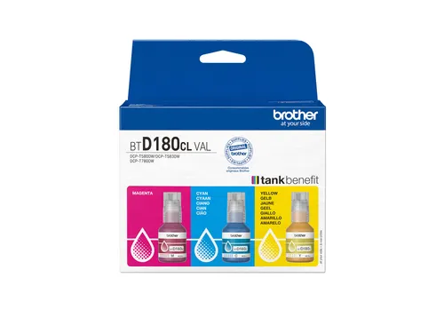 Brother BT-D180CL Inkt 3 Kleuren Navulinkt Origineel