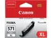 Inktcartridge Canon CLI-571XL grijs