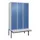 Z-garderobekast,HxBxD 2120x1200x815mm,6vak,vak B 400mm,cil.-slot