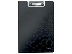 WOW klemmap met omslag, ft A4, zwart