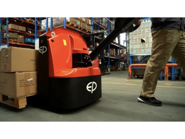 Elektrische handpalletwagen,draagverm. 2000kg,vork L 1150mm